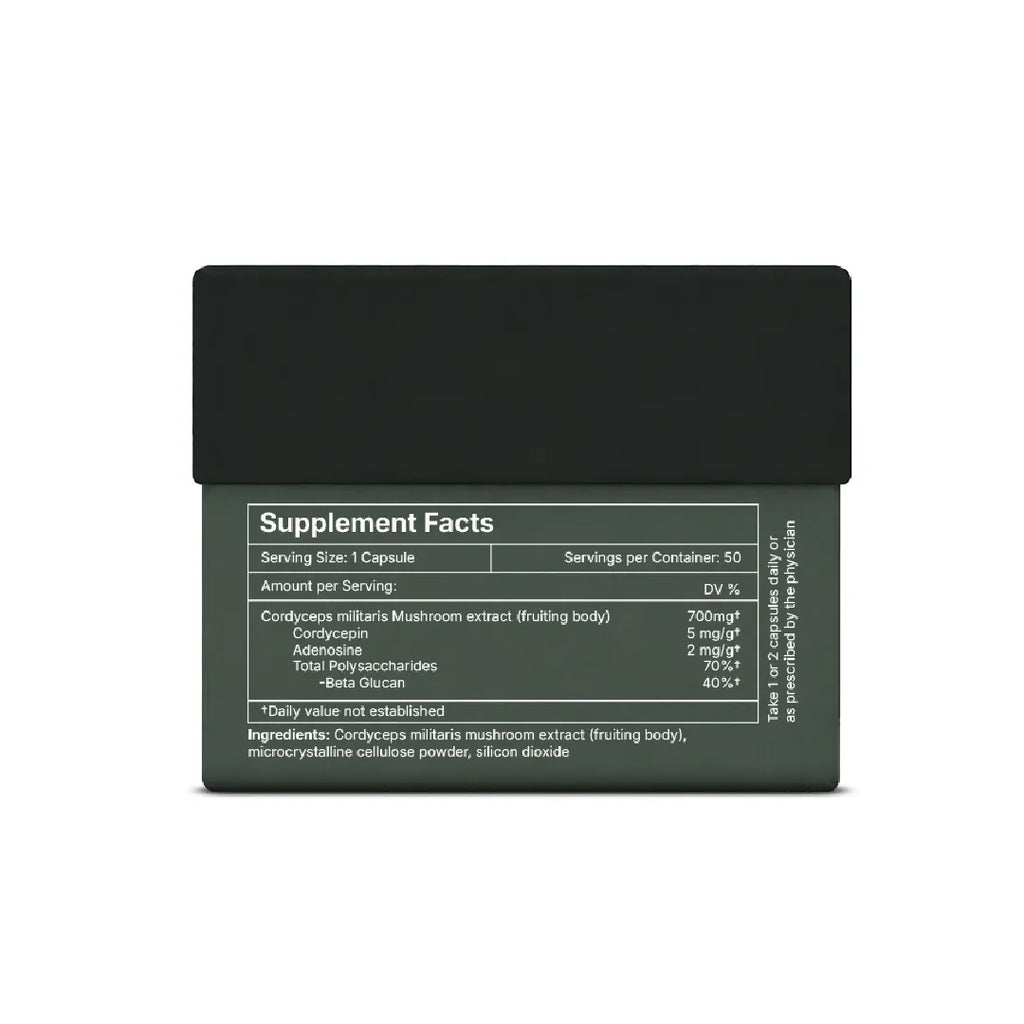 Cordyceps Capsules - Cordyceps Militaris
