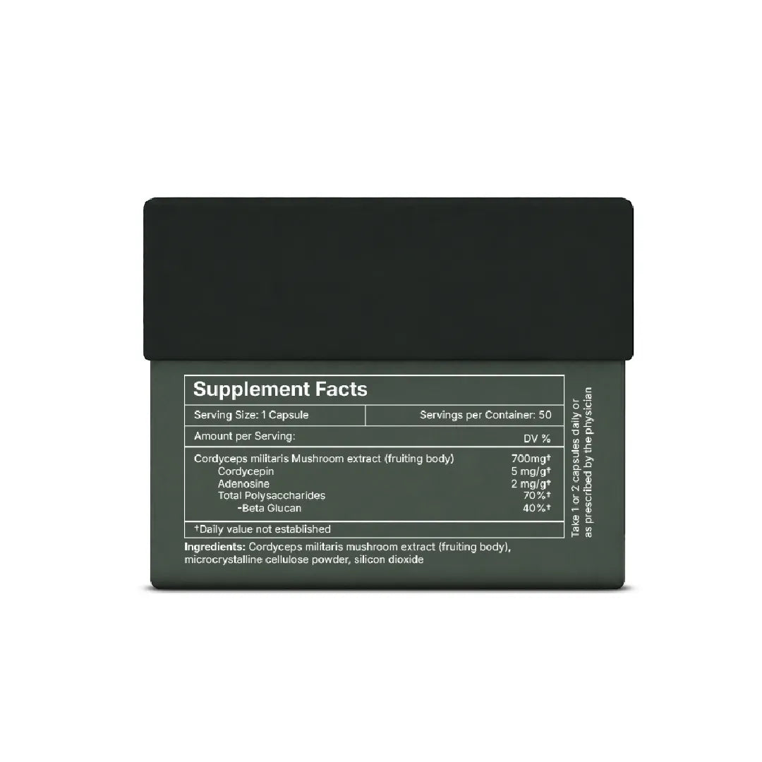 Cordyceps Capsules - Cordyceps Militaris