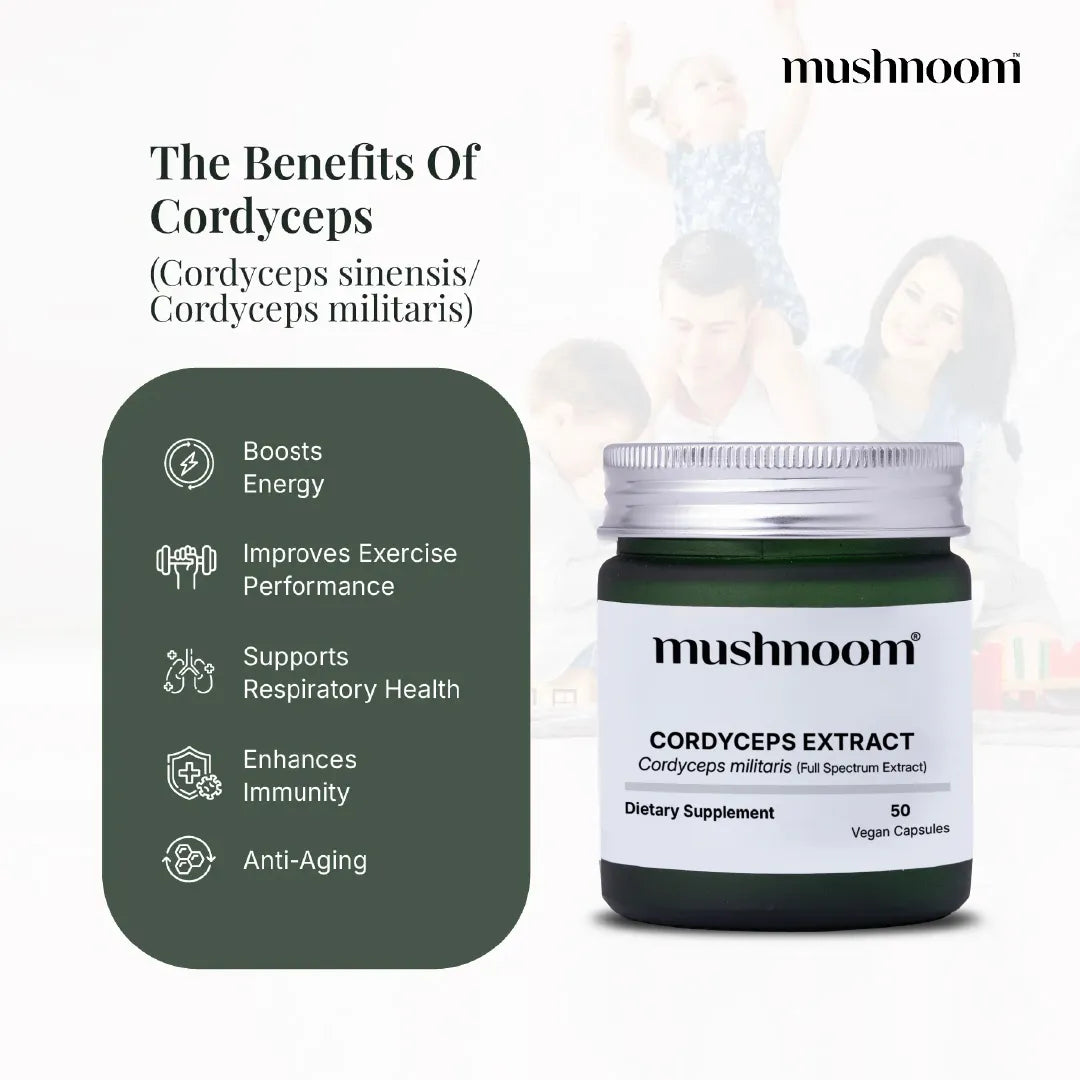 Cordyceps Capsules - Cordyceps Militaris