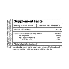 Lions Mane Capsules – Hericium Erinaceus