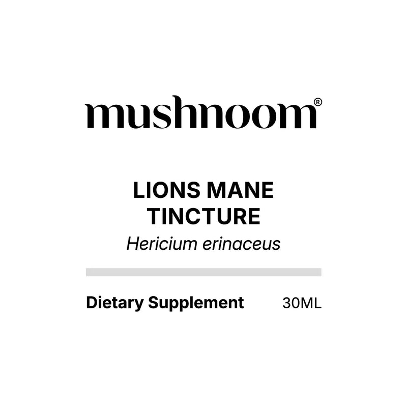 Lion's Mane Liquid Tincture — Hericium Erinaceus