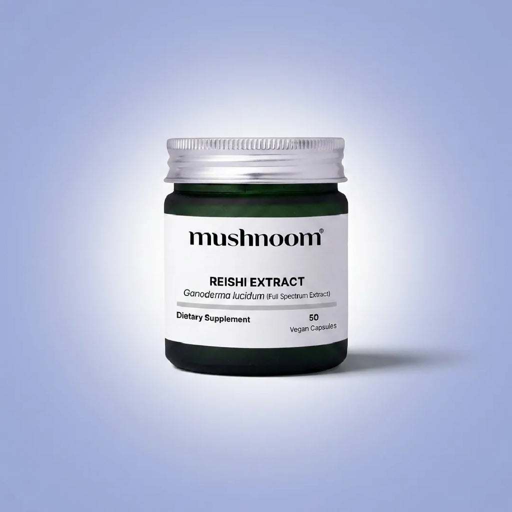 Red Reishi Capsules - Ganoderma Lucidum