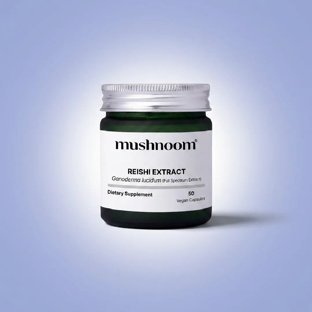 Red Reishi Capsules - Ganoderma Lucidum