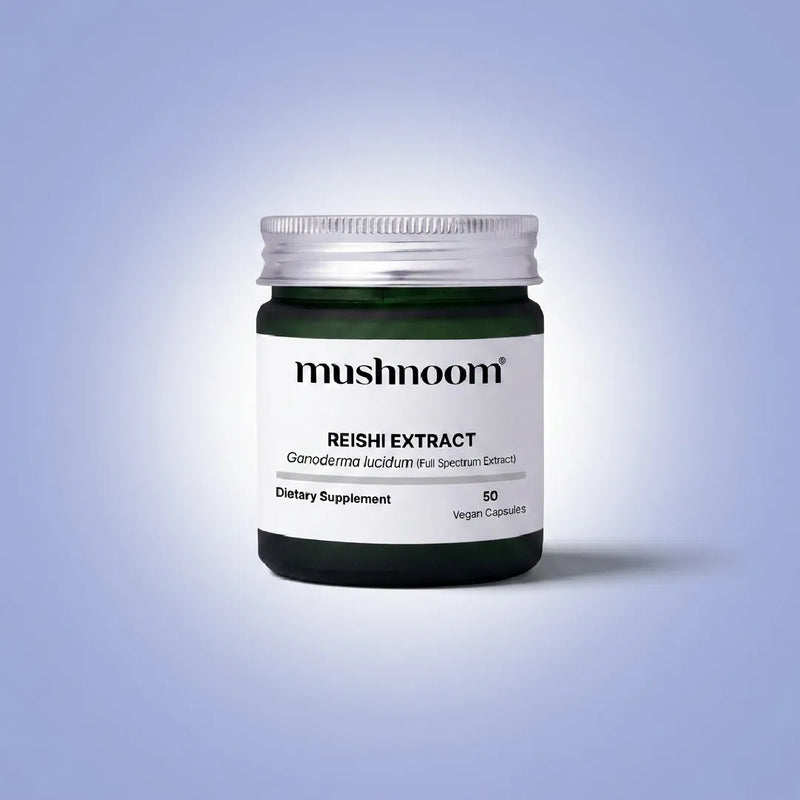 Red Reishi Capsules - Ganoderma Lucidum