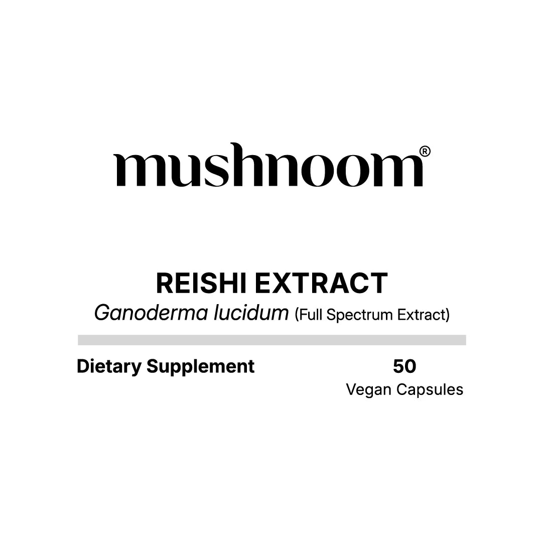 Red Reishi Capsules - Ganoderma Lucidum