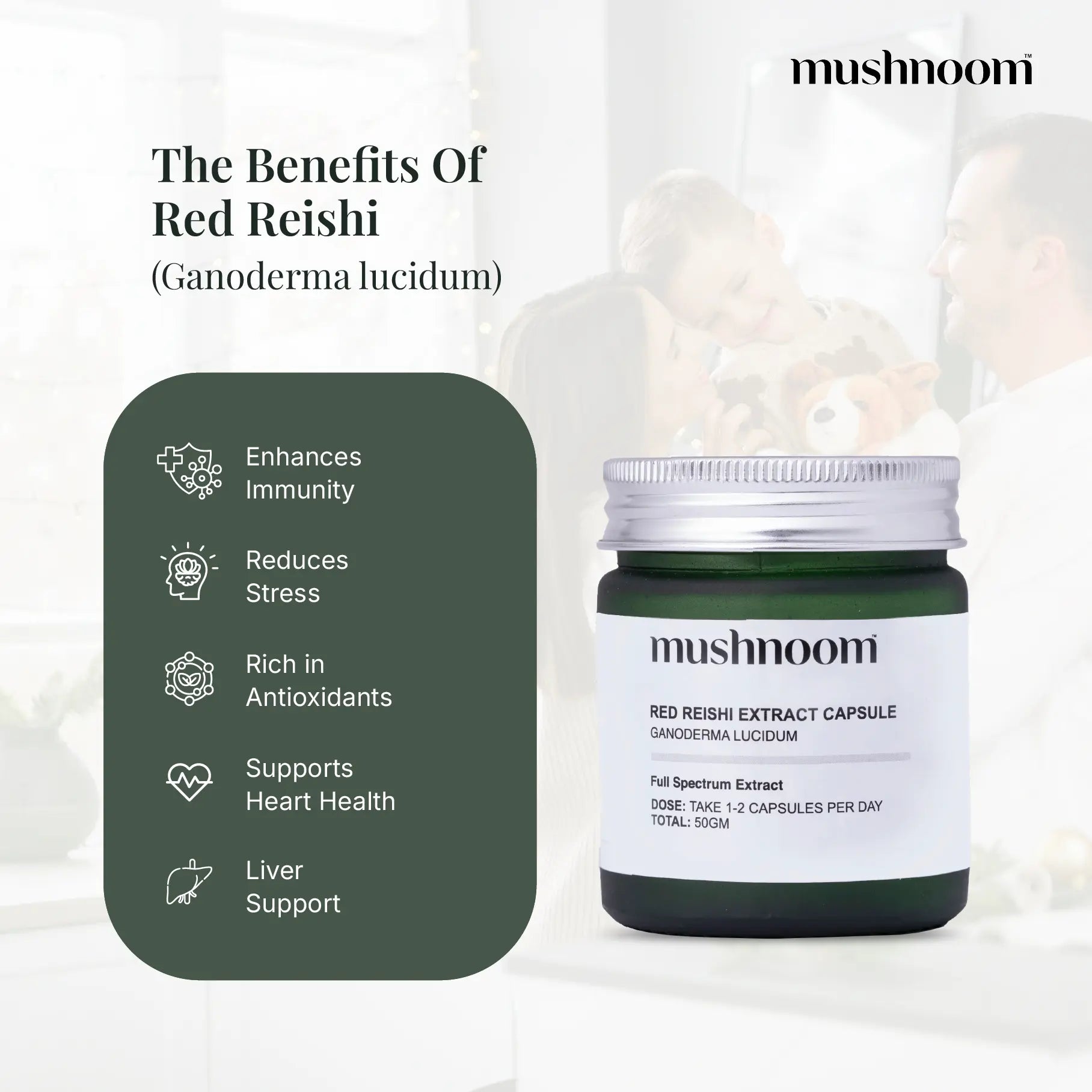 Red Reishi Capsules