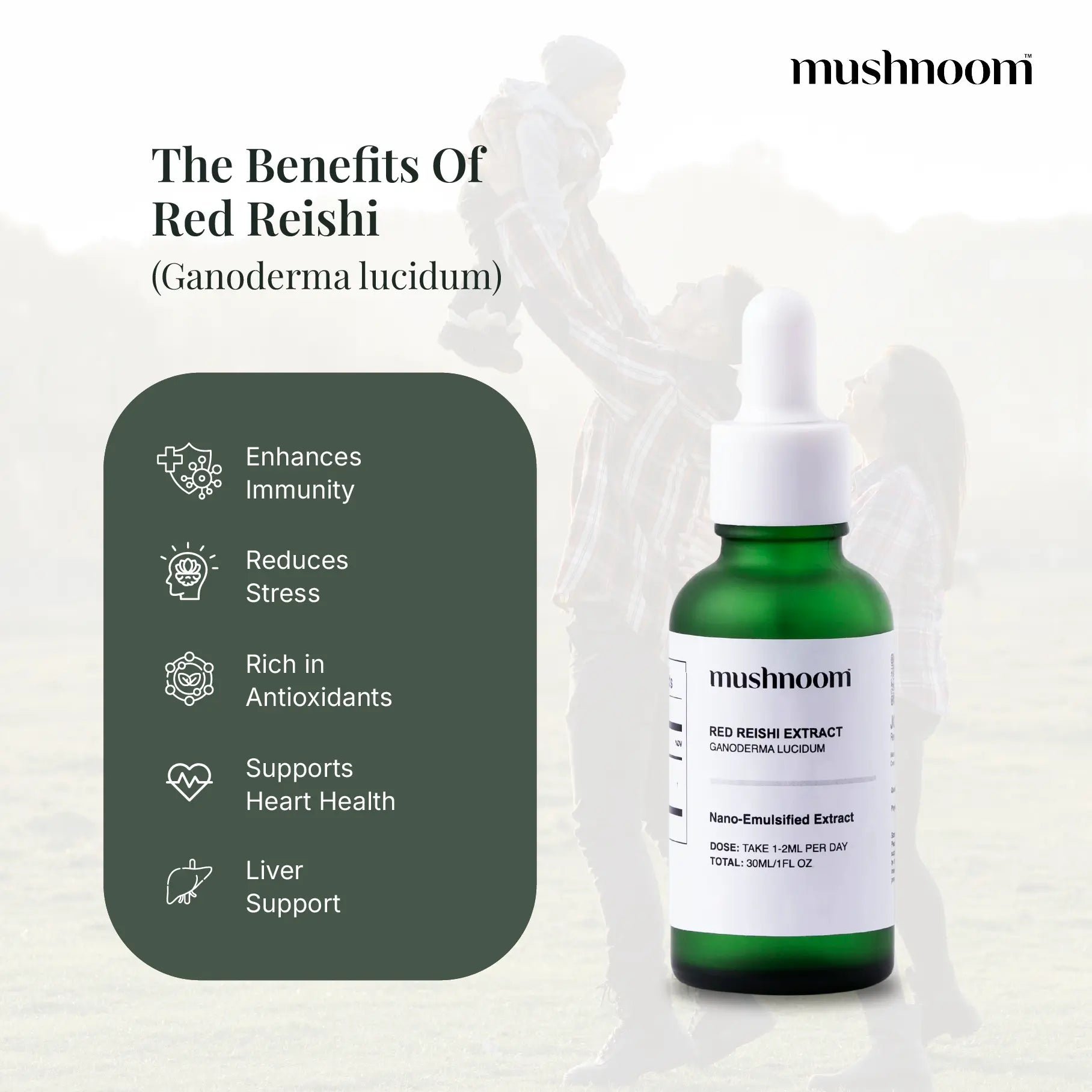 Red Reishi Liquid Extract